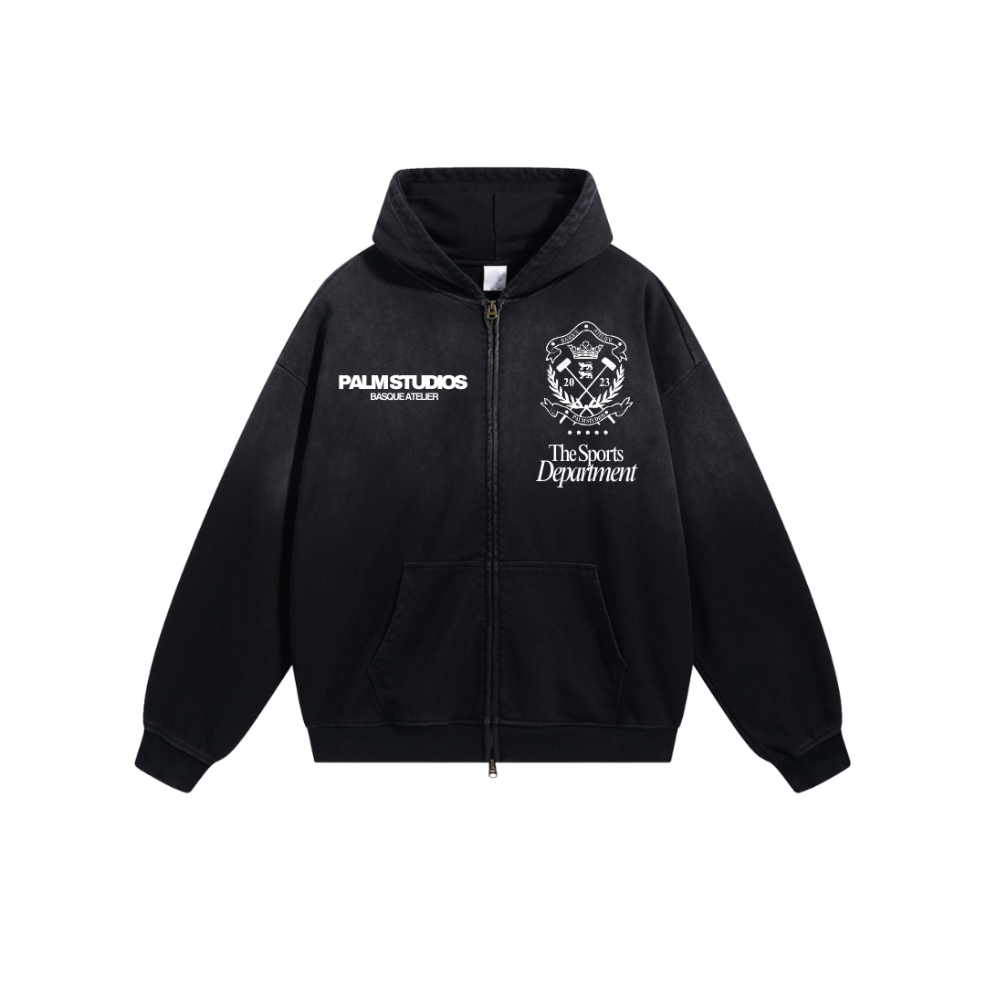 "THE SPORTS DEPT" DOUBLE ZIP