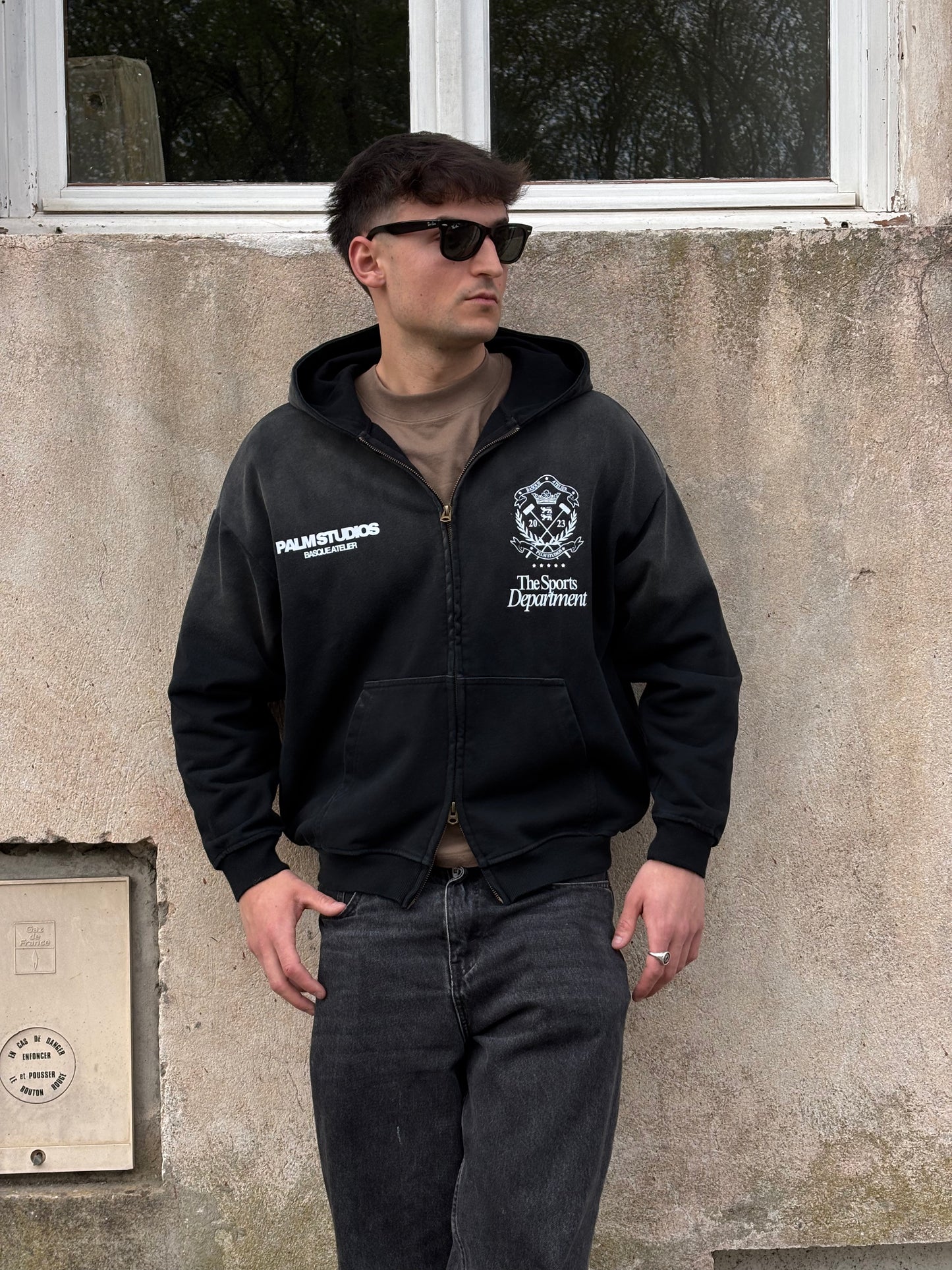 "THE SPORTS DEPT" DOUBLE ZIP